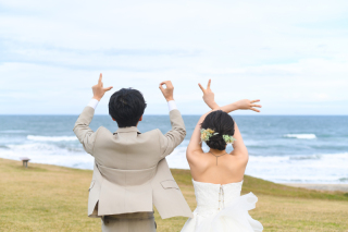 鹿島灘海浜公園で叶える！洋装ロケーションフォトプラン