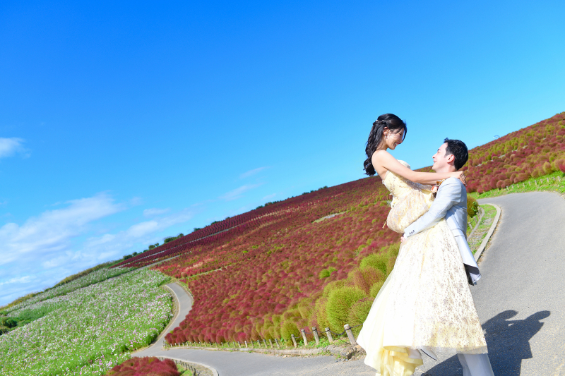 秋の風を感じながら