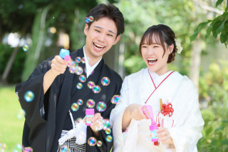 おふたりの想い出♡和装スタジオフォト