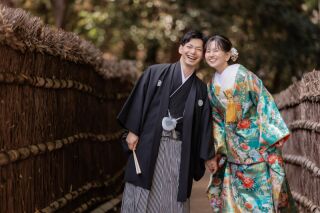 四季折々の和庭園とスタジオで叶える、美しき和装フォトウェディング