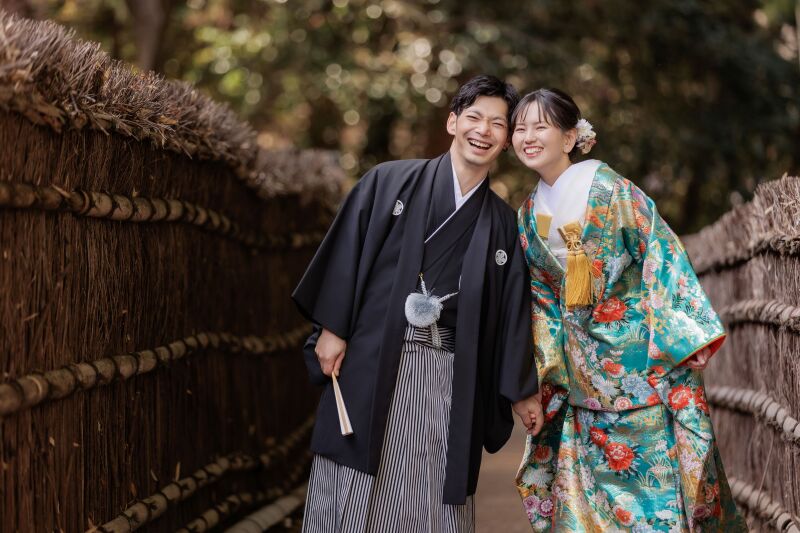 四季折々の和庭園とスタジオで叶える、美しき和装フォトウェディング