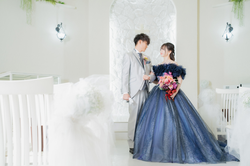 紺碧に輝くシンデレラ