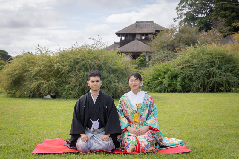 お正座ショット