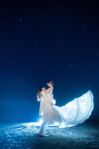 星空から朝日へ♡久慈浜海岸・早朝ドラマチックロケ