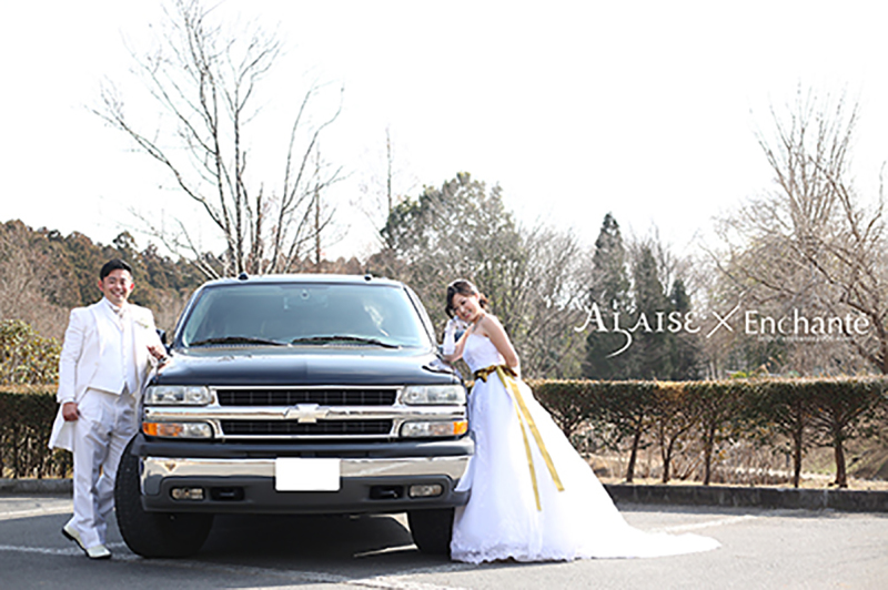 《大好きな愛車と!!!》こだわりロケーションフォトウェデイング