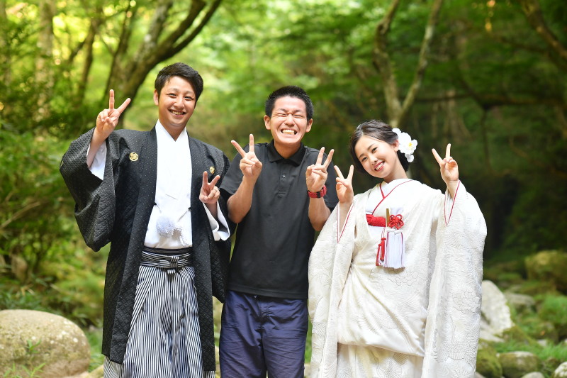 最後は同級生3人で...