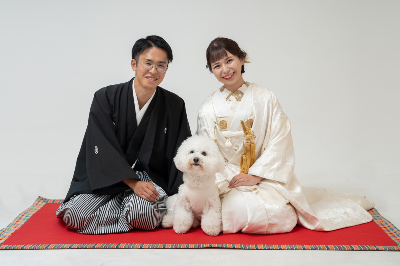 アンシャンテ ひたちなか本店_ペットと一緒に撮影できる