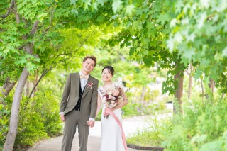 ガーデン撮影も可能なアンシャンテ