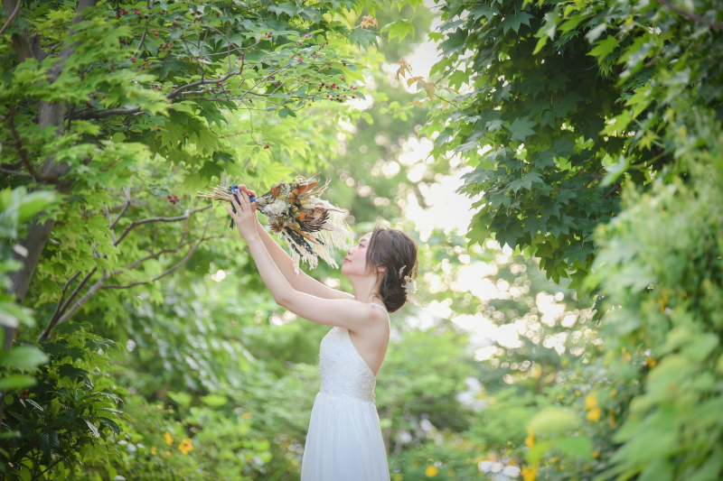 ロケーション地のような美しいガーデン
