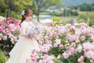 アンシャンテ ひたちなか本店_いばらきフラワーパークで叶うウェディングフォト