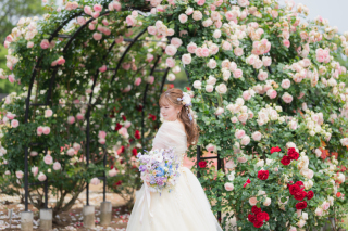 アンシャンテ ひたちなか本店_いばらきフラワーパークで叶うウェディングフォト