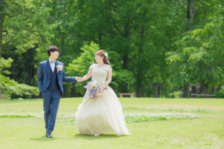 アンシャンテ ひたちなか本店_いばらきフラワーパークで叶うウェディングフォト