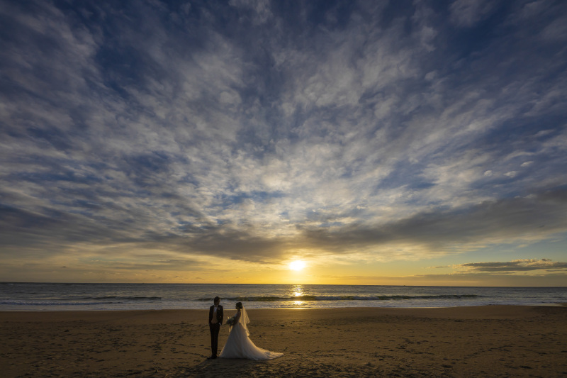 【˚⁎⁺˳✧༚久慈浜海岸で叶える星降る夜の誓い˚⁎⁺˳✧༚】☆ 夜景&times;チャペルWロケ！