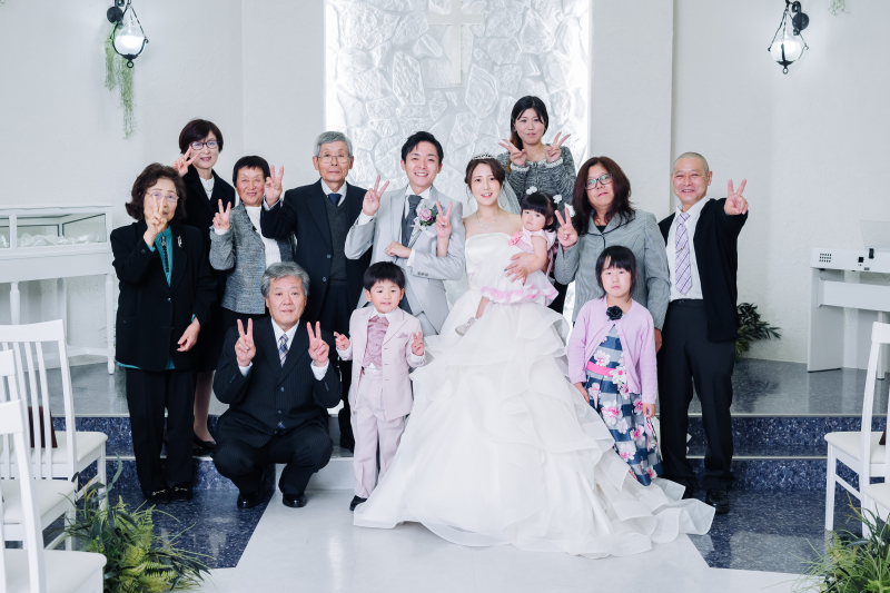 ファミリーフォトウェディング〜家族で過ごす結婚写真〜