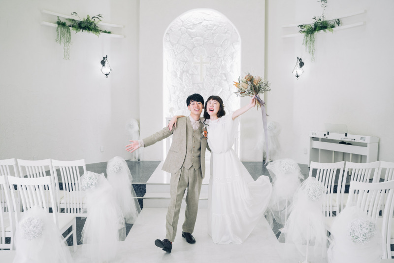 \早割特典付!/日本三名園の美しい景色。【偕楽園&チャペル・スタジオ撮影】レタッチ10カット1.5万円分プレゼント♡