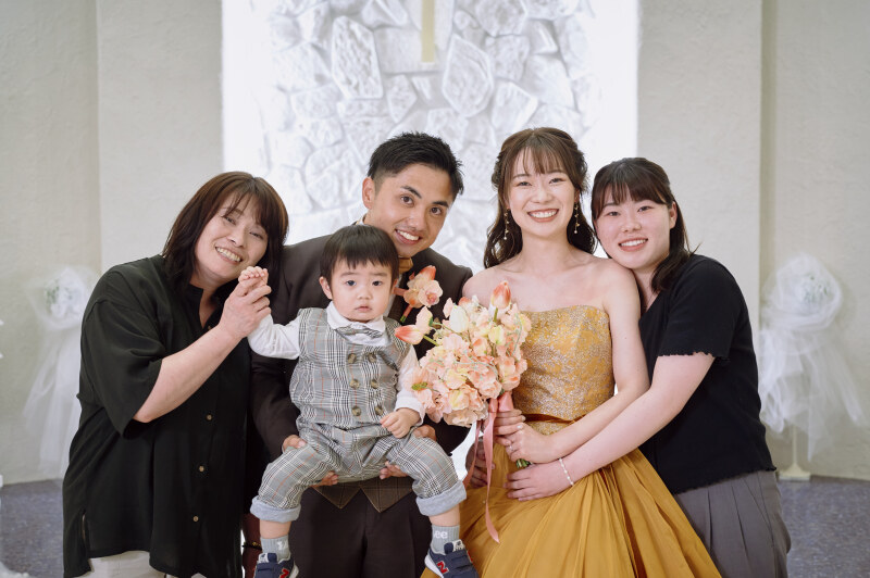 ファミリーフォトウェディング〜家族で過ごす結婚写真〜