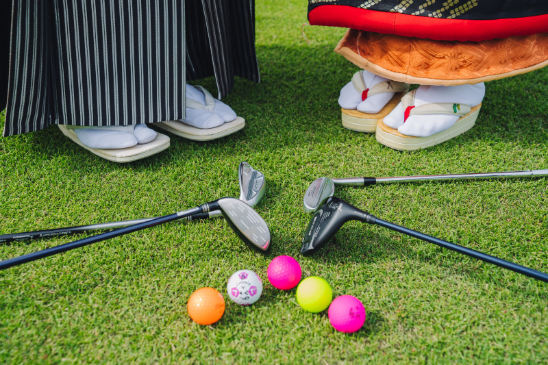 【趣味の世界を満喫!】☆ゴルフ場フォトウエディングプラン!