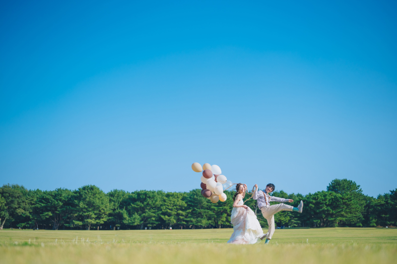 \早割特典付!/開放感あふれる☆【国営ひたち海浜公園&チャペル・スタジオ撮影】レタッチ10カット1.5万円分プレゼント♡