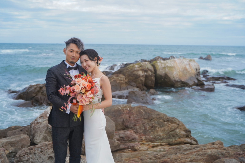 \早割特典付!/どこまでも続く海!【海&チャペル・スタジオ撮影】レタッチ10カット1.5万円分プレゼント♡