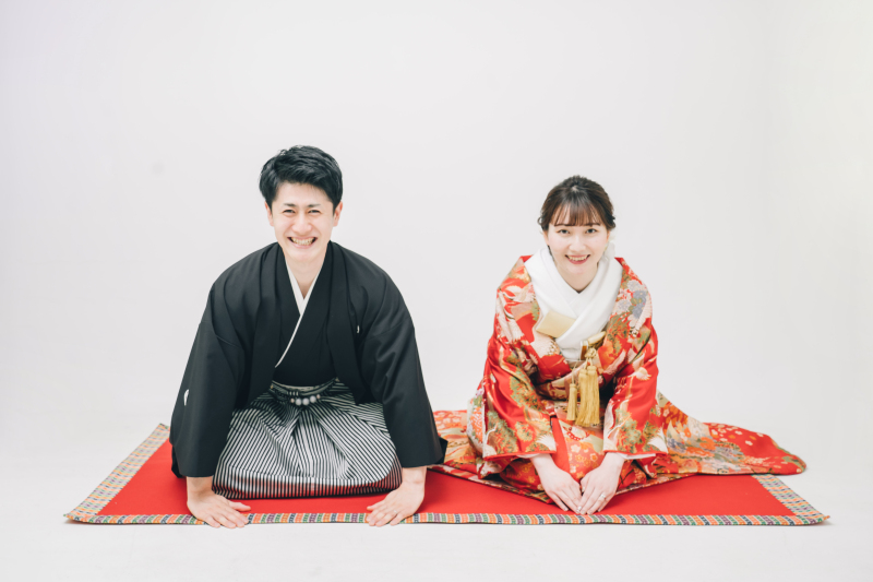 【2着撮影をリーズナブルに】SIMPLE PLAN:スタジオ2着撮影(洋装・和装お好きな組み合わせで撮影OK♡)