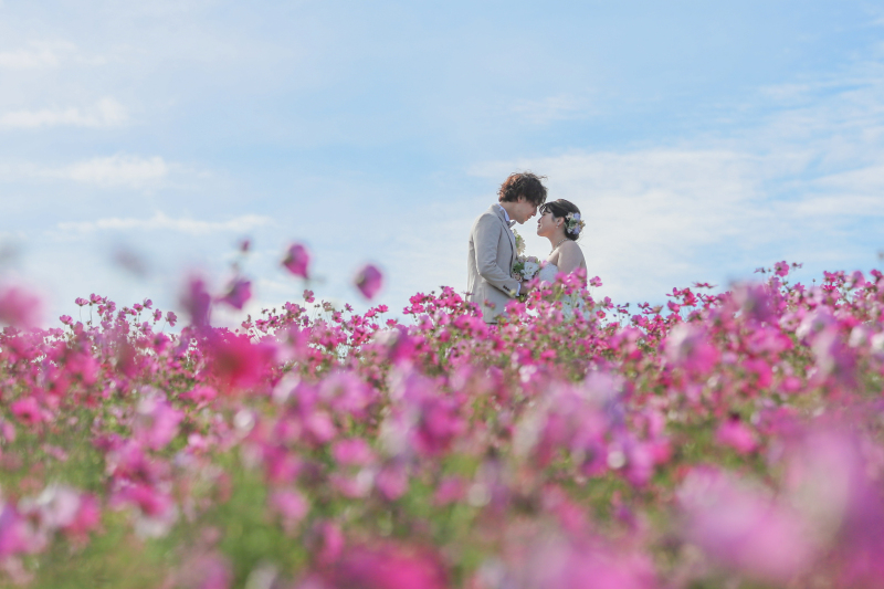 \早割特典付!/開放感あふれる☆【国営ひたち海浜公園&チャペル・スタジオ撮影】レタッチ10カット1.5万円分プレゼント♡