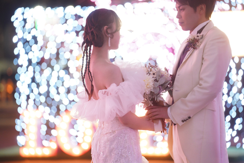 【冬のひたちなかで星降る夜の誓い☆】北関東ロマンス・エクスプレス☆ 夜景&times;チャペルWロケ！