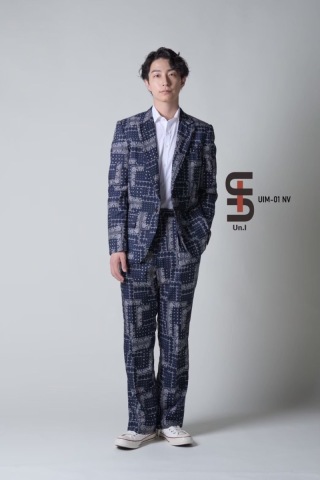 【Un.I】 バンダナネイビー