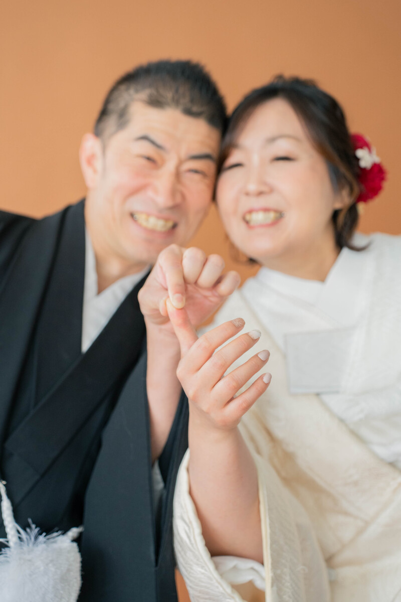 お二人だけのポーズ!