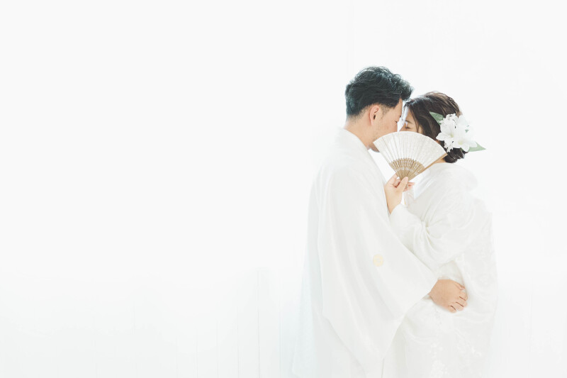 白背景で柔らかいお写真