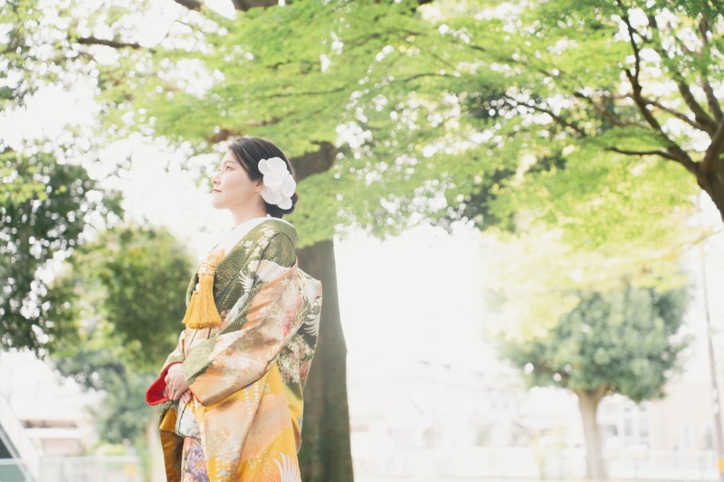 ご新婦様のソロカット