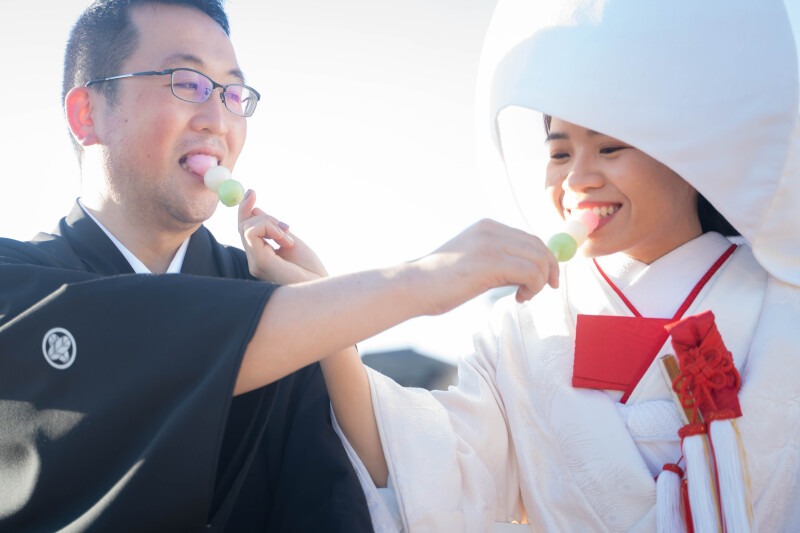 お持ち込みアイテムはお団子!