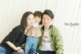 家族でマタニティーフォト