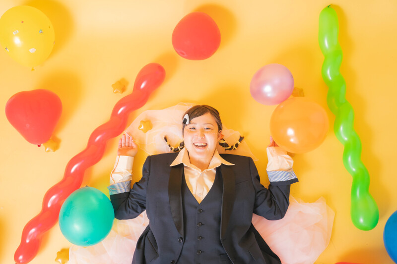 オリジナルフォト「わんぱくおにぎりもぐもぐポップ」