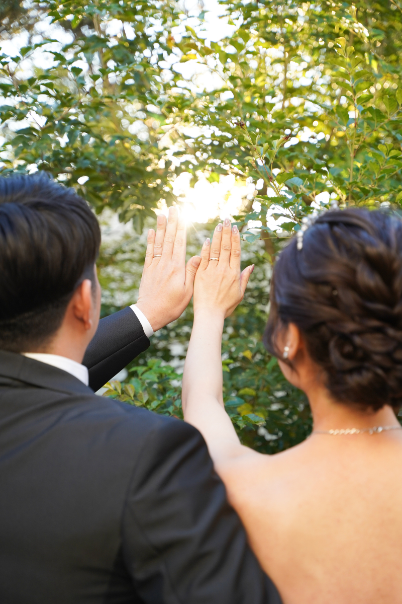 洋装スタジオで残す大人ナチュラル