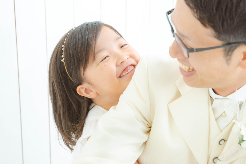 お子様の笑顔がキュート!