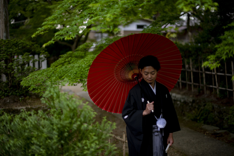 新郎さんも