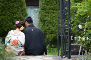 色打掛で華やかに☆