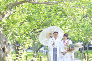 日本三大庭園ロケ