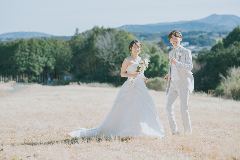 最後はお二人の笑顔