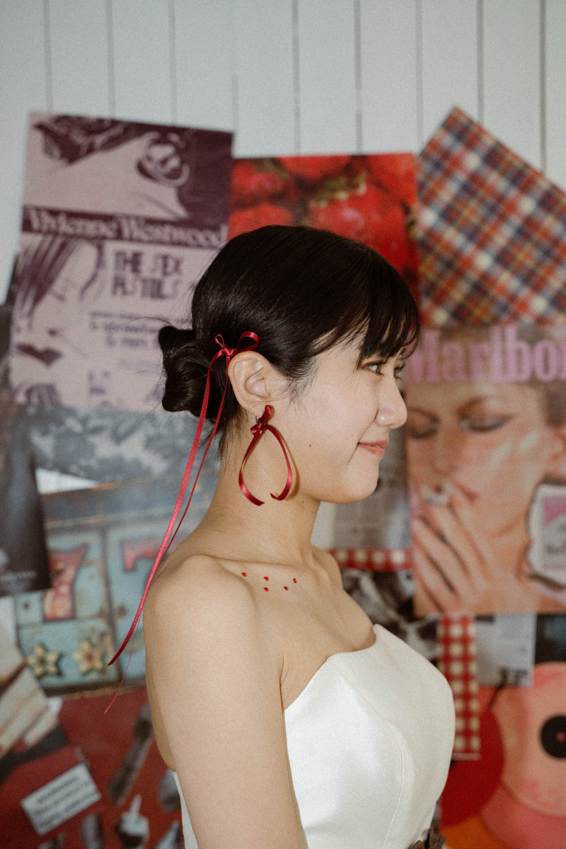 ミルクチョコレートの赤♡