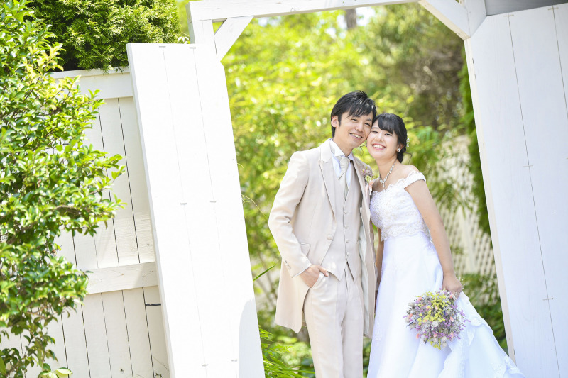 アンシャンテナチュレ つくば店_ガーデンで撮影できる