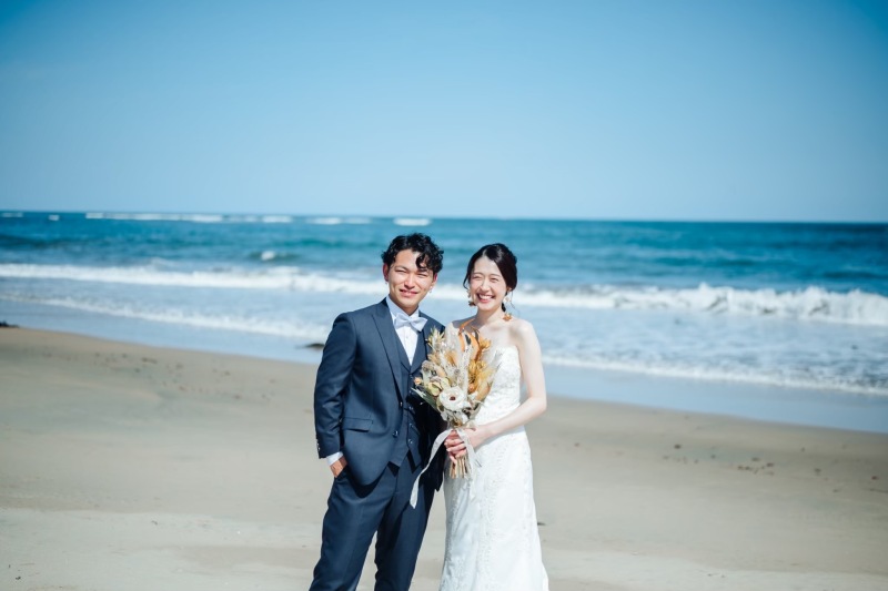 夏は海でロケーション撮影