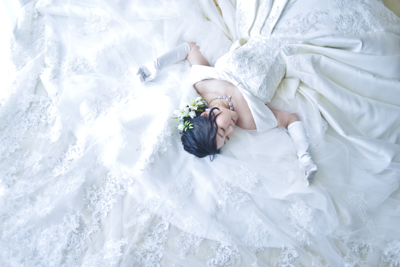 衣装のフィッティングができる