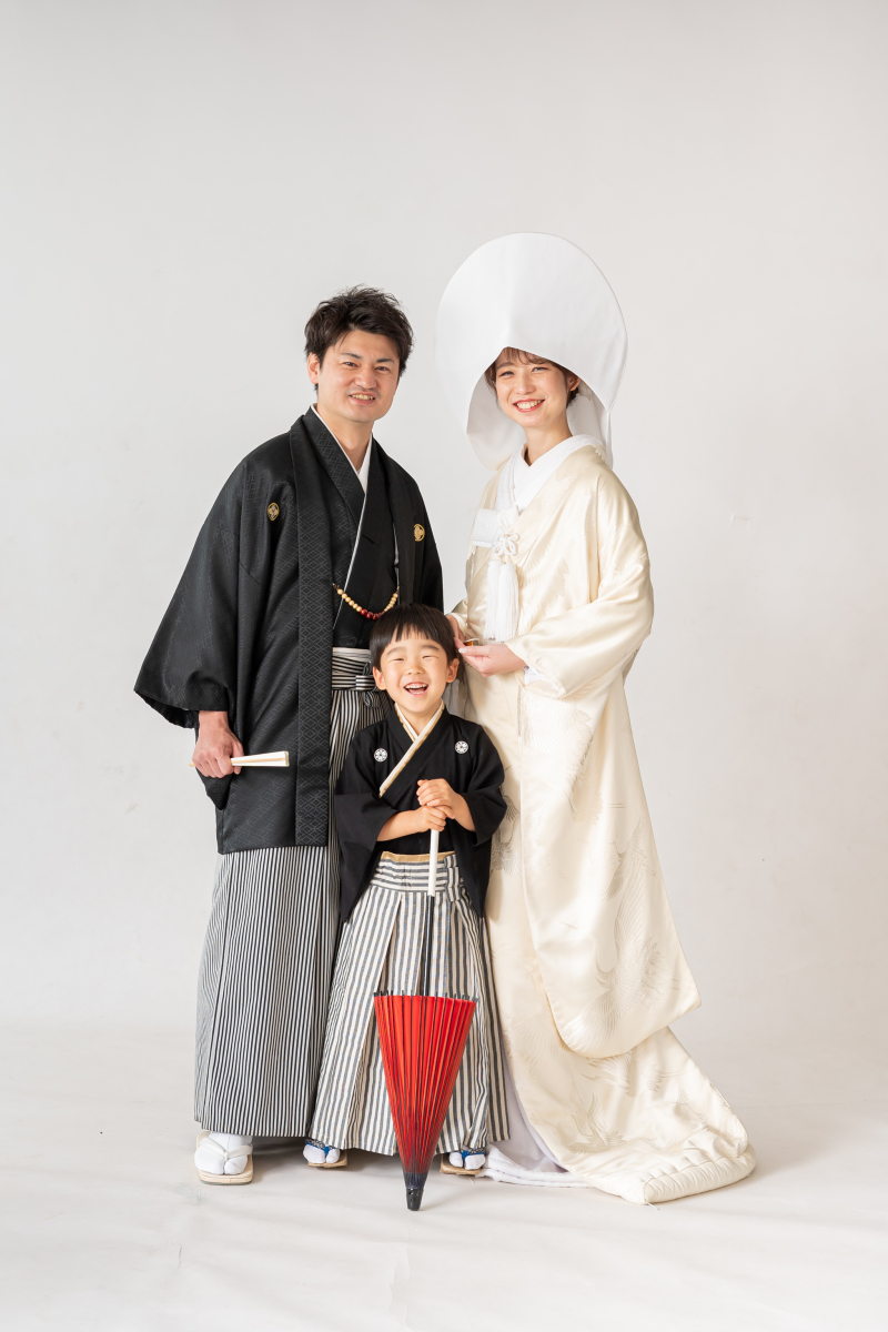 スタジオでかっちり目に撮影