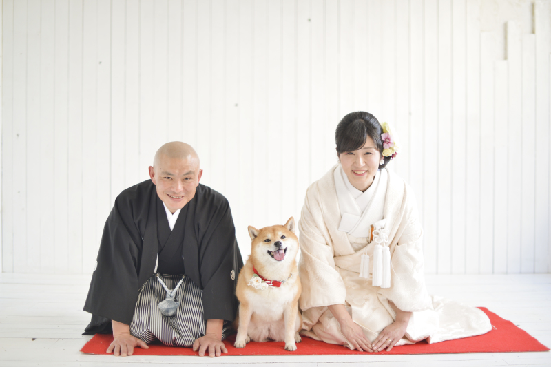 アンシャンテナチュレ つくば店_ペットと一緒に撮影できる