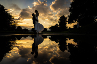 夕景→夜景撮影