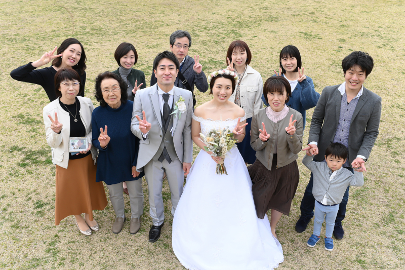 アンシャンテナチュレ つくば店_家族・友人を撮影に呼べる