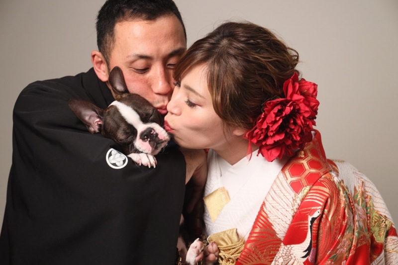 アンシャンテナチュレ つくば店_ペットと一緒に撮影できる