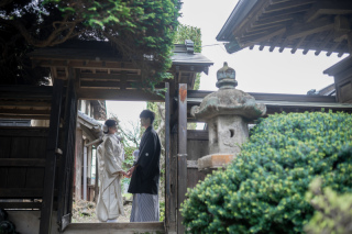 アンシャンテナチュレ つくば店_下邑家住宅（古民家で長屋門、母屋、庭園、屋敷林など、多彩な背景）