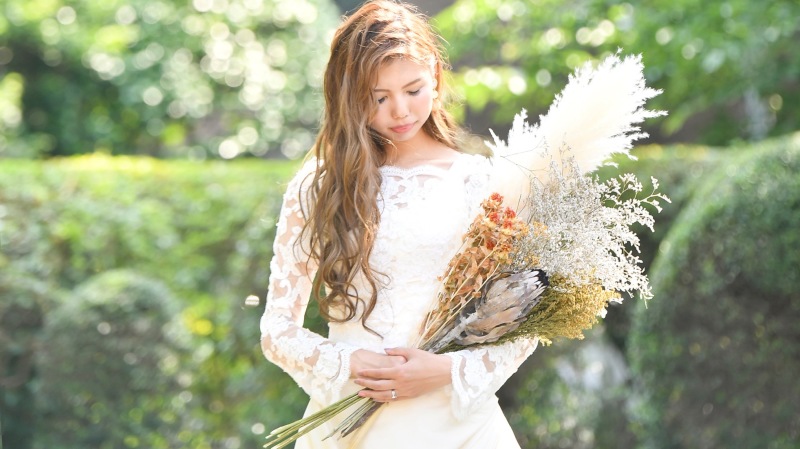 アンシャンテナチュレ つくば店_ウエディングドレスが豊富